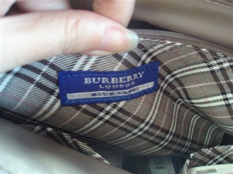 what is burberry blue label